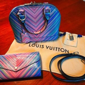 RARE!! Louis Vuitton Tropical Epi Alma BB